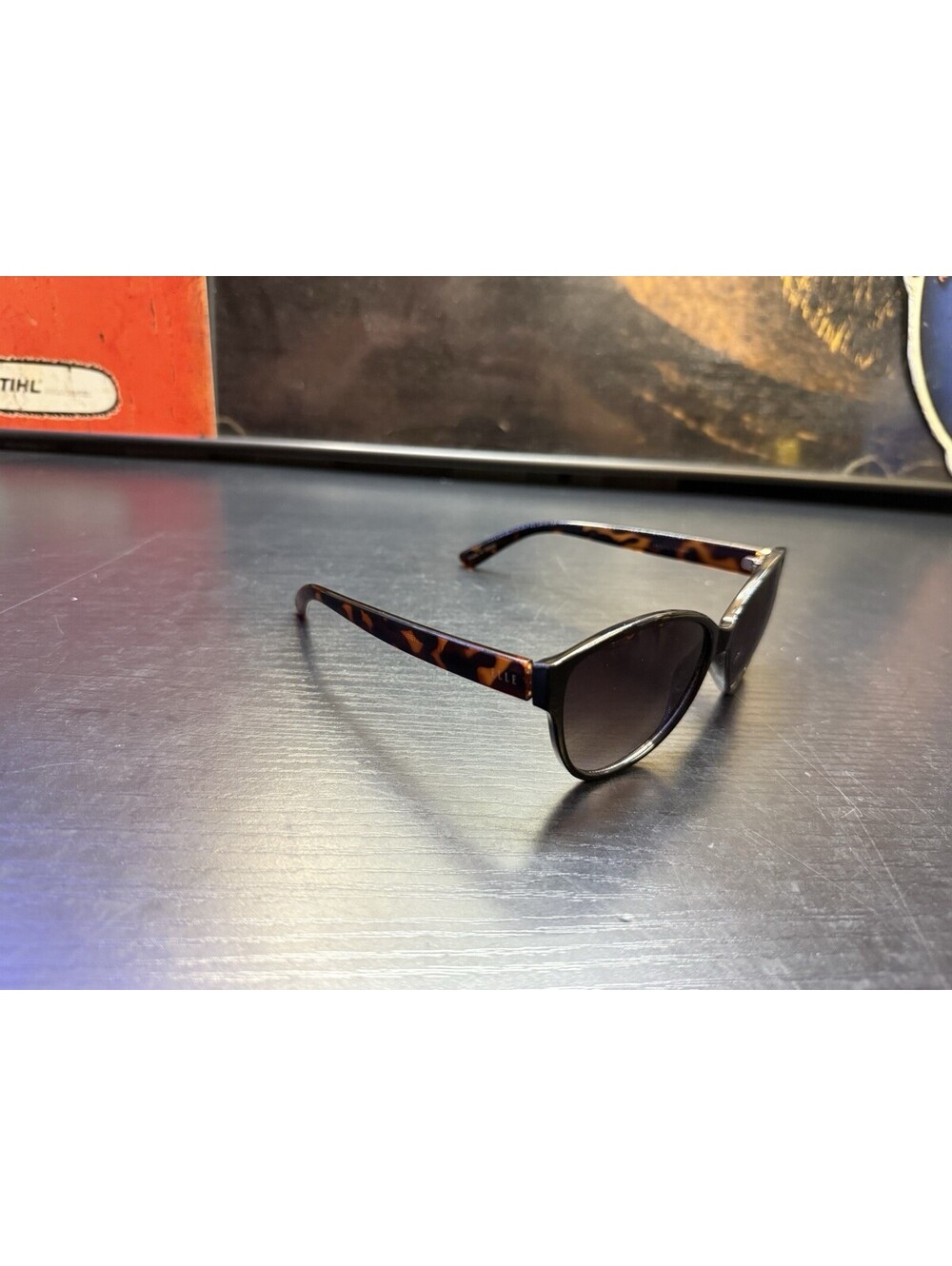 ELLE WEL61SG00 BK Women’s Sunglasses Black Tortoise Gradient 58-16-142